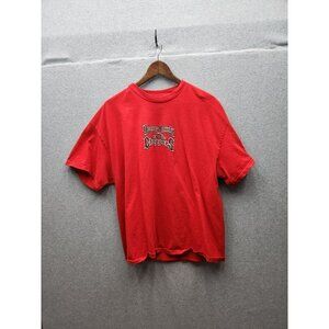 Orange County Choppers Red Graphic T-Shirt XL Tennessee River 100% Cotton Mens C